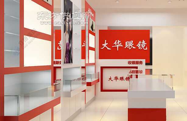 不銹鋼烤漆眼鏡店裝修與展柜設計的藝術融合